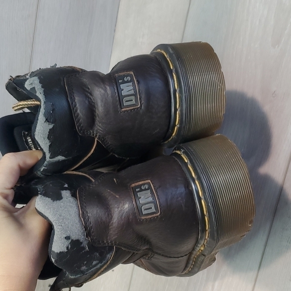 Dr.Martens Mens Y2K 9728 High Top Chunky Tractor Platform Boots shoes sz 10 - Picture 6 of 13